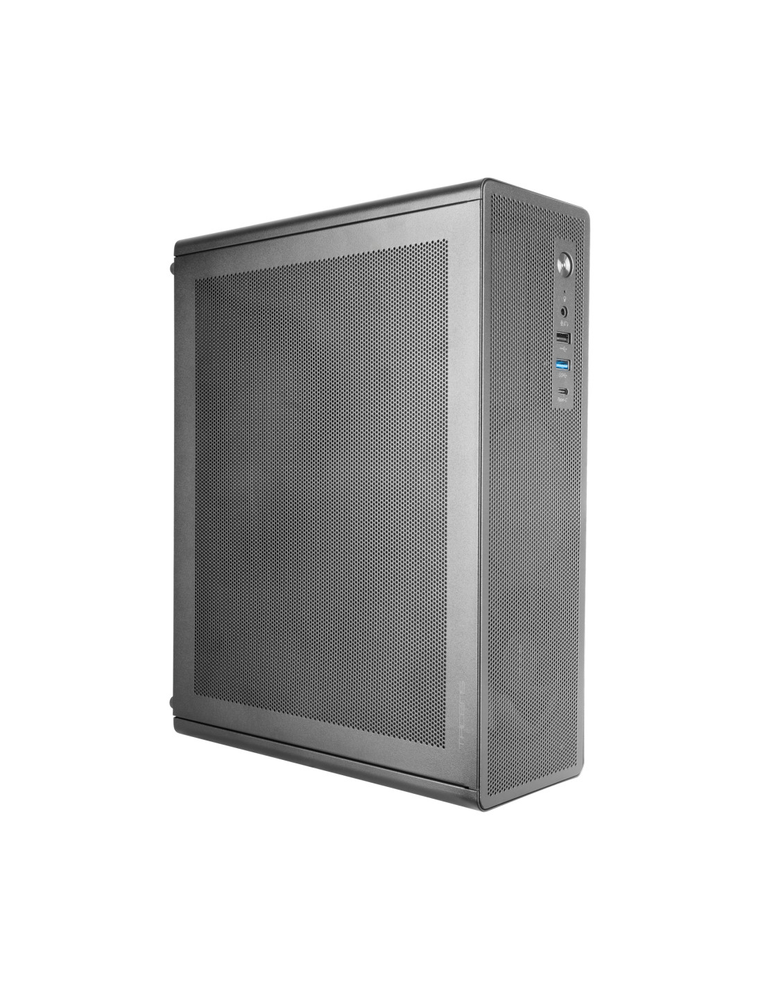 Caja Microatx Slim 2AEROSLIM500W 90mm FAN Paneles MESH USB-C Color Blanco F.A TFX 500W