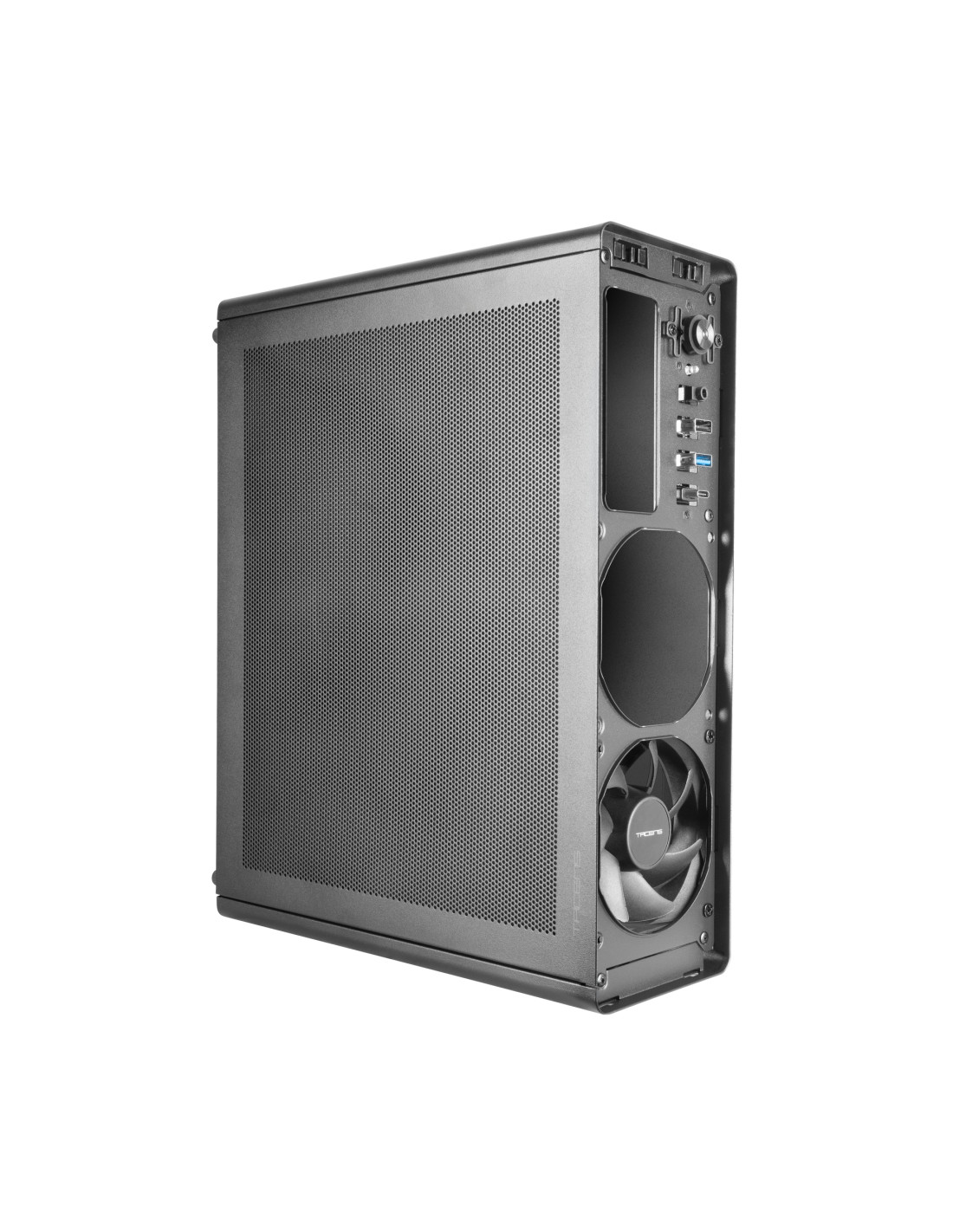 Caja Microatx Slim 2AEROSLIM500W 90mm FAN Paneles MESH USB-C Color Blanco F.A TFX 500W 2
