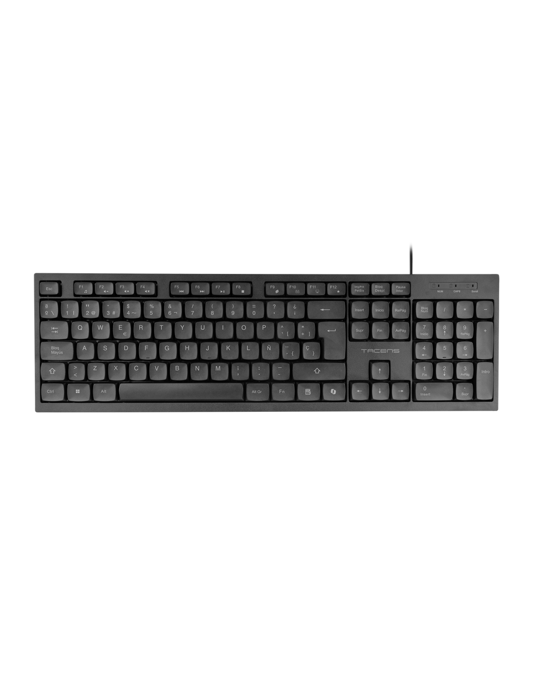 TACENS Anima AK02ES — Teclado silencioso IA, perfil bajo
