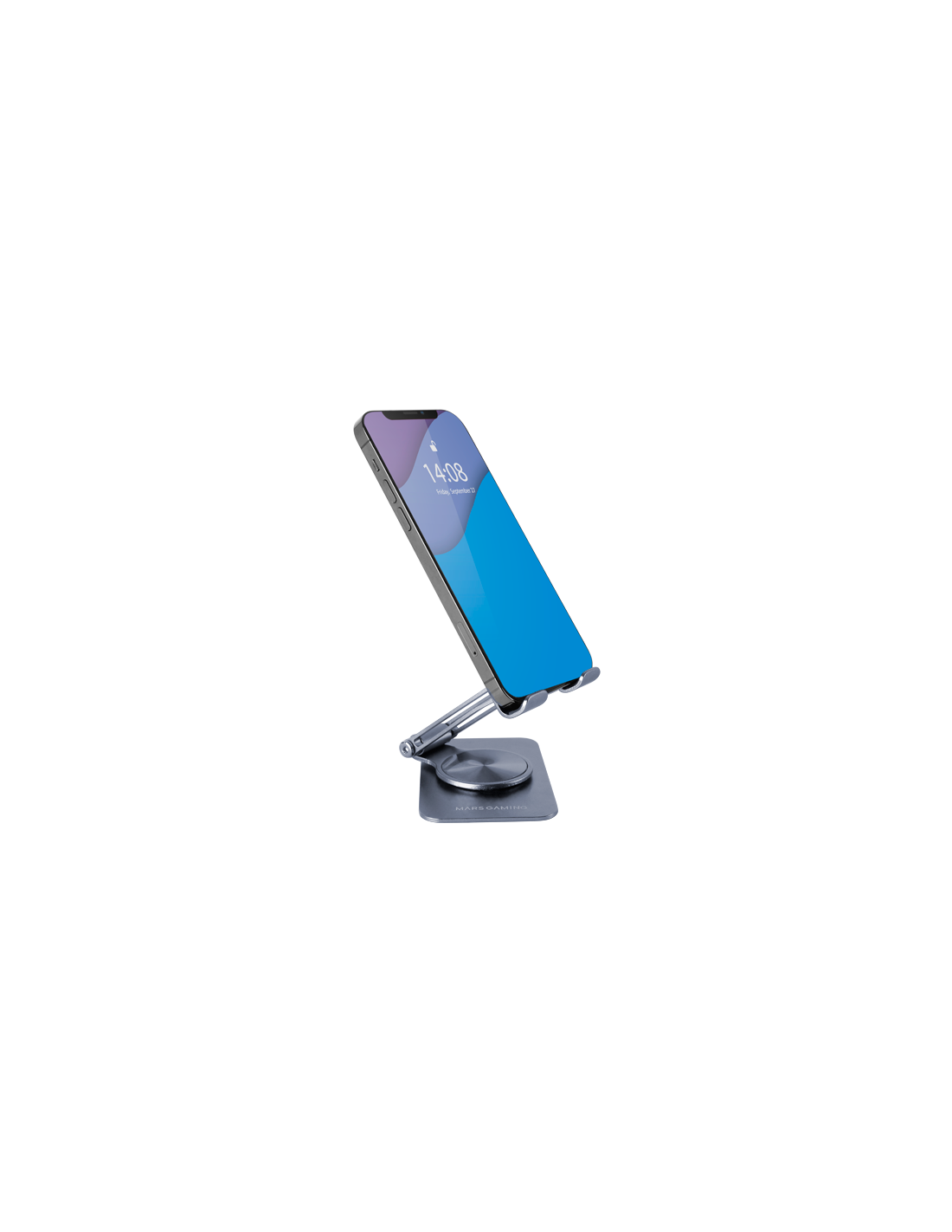 MARS GAMING MA-RSSW — Soporte smartphone plegable 360° ajuste altura 4