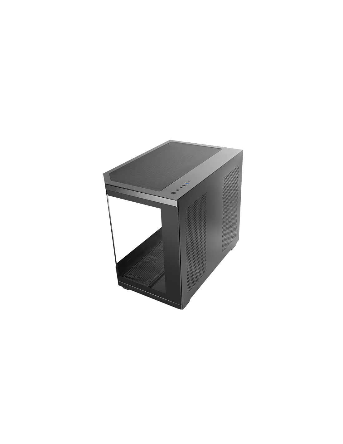 Caja Microatx Gaming MC3TCOREMW Triple Cristal Templado GPU 415mm 2x3.5 3x2.5 Blanco — vista detalle 1