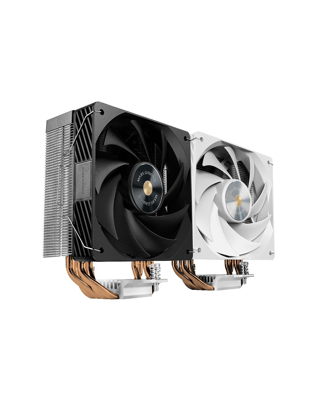 MARS GAMING MCPUX4W — Ventilador CPU 120mm PWM, disipador 230W