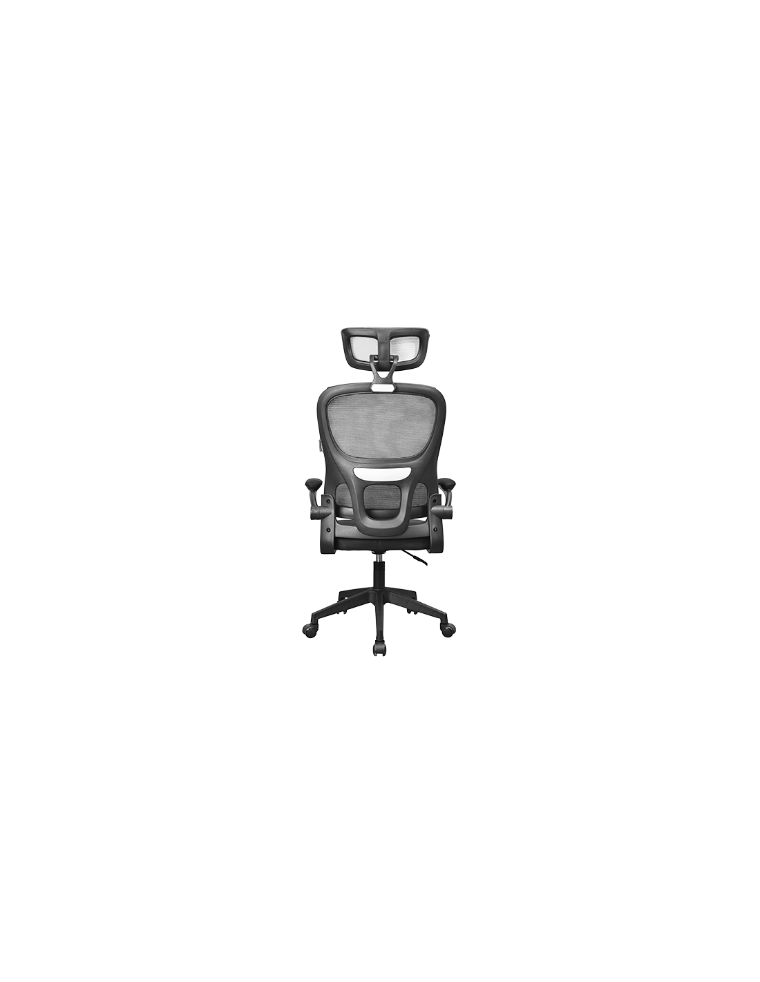 Silla Ergonomica Mgcergoprobgr Malla Transpirable Soporte Lumbar Gris — vista detalle 2