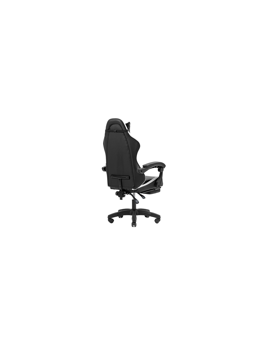 Silla Gamer Mgcxbpk Negra y Rosa Reclinable Reposabrazos Ajustable Reposapies Cojines 3