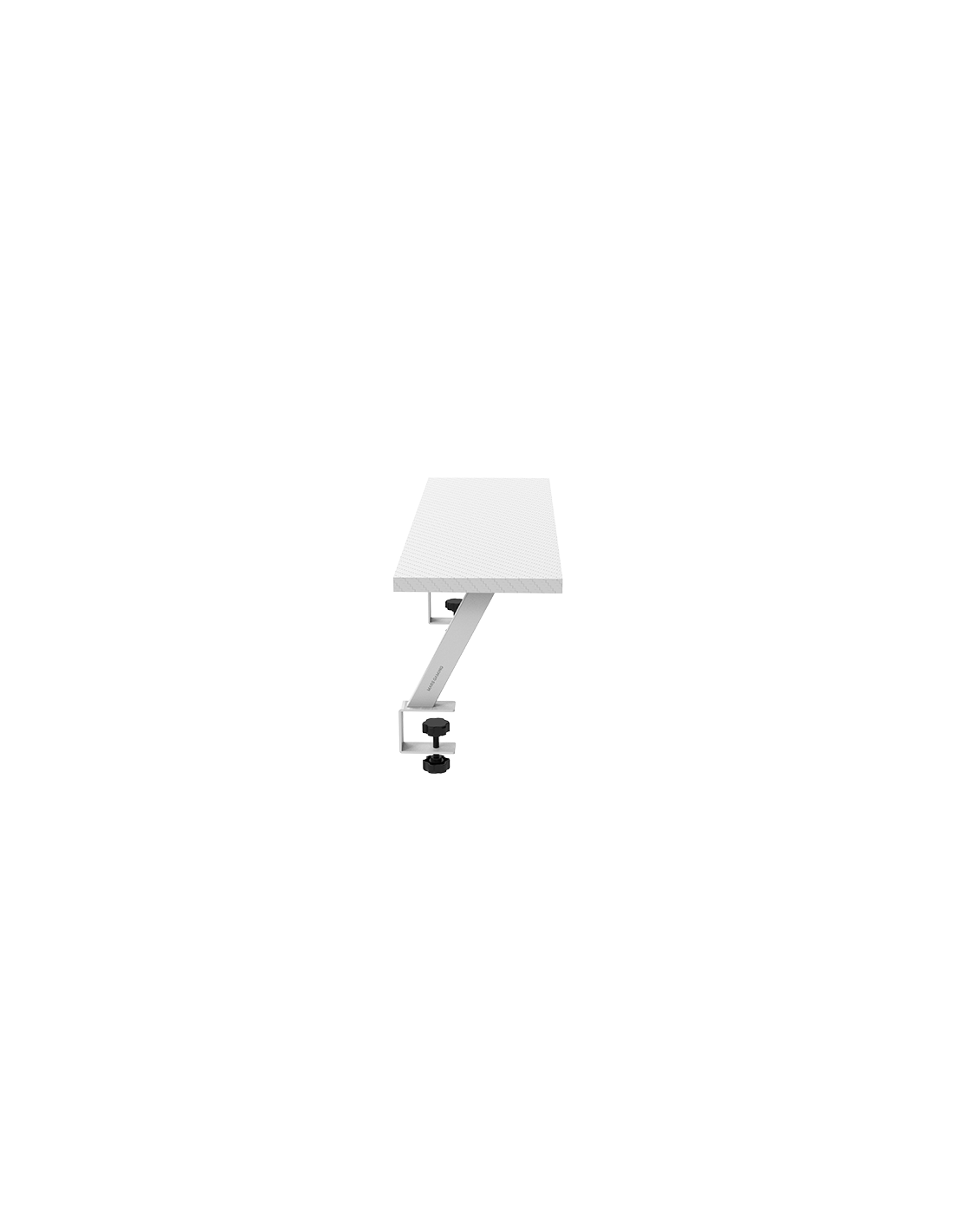 Soporte Elevador para Monitor MGDS Eleva 17cm Fibra de Carbono 60x20cm Negro — vista detalle 2