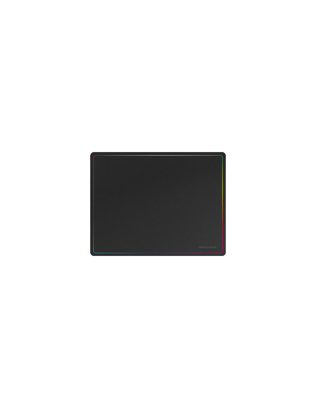 MARS GAMING MMP124 — Alfombrilla nano-textil RGB 360x260mm — vista detalle 1