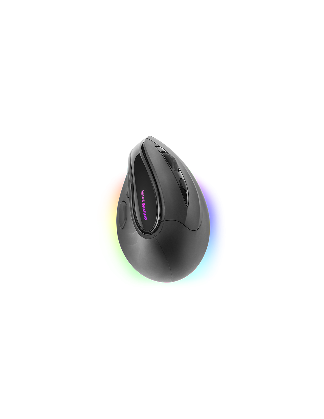 Mouse Mmskw Wireless ERGO PAW3104PRO 8400 DPI Ajustable 9 Botones Mecanicos Huano Blanco — vista detalle 1