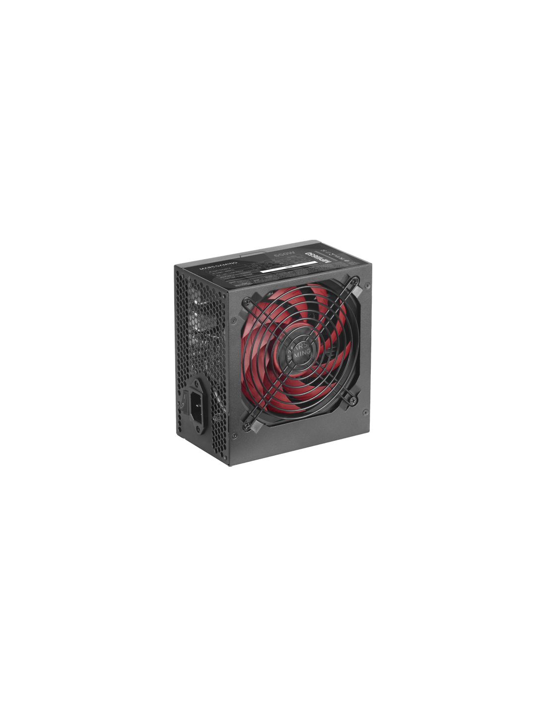 MARS GAMING MPIII 650W — Fuente 650W, 85% eficiencia, ventilador silencioso 3