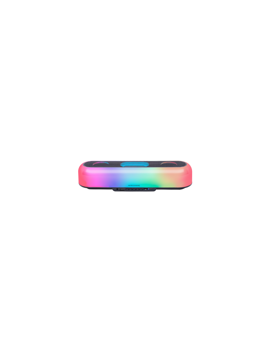 MARS GAMING MSBORBW — Barra de sonido Bluetooth 20W con iluminación RGB — vista detalle 2