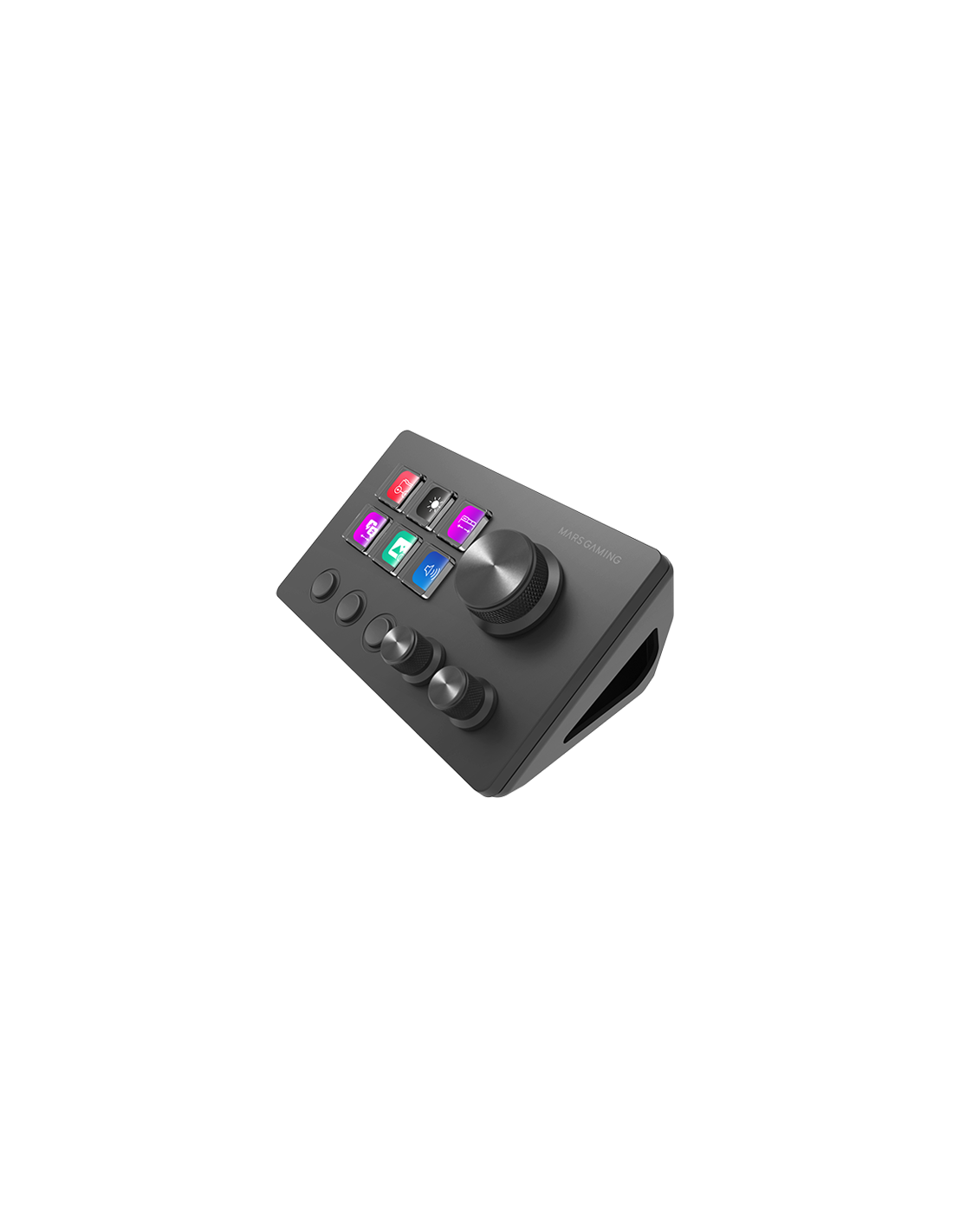 Control DECK Slim Msdtwow 6 Teclas de Acceso Directo LCD 3 Botones 3 Ruedas Multifuncionales Blanco 2