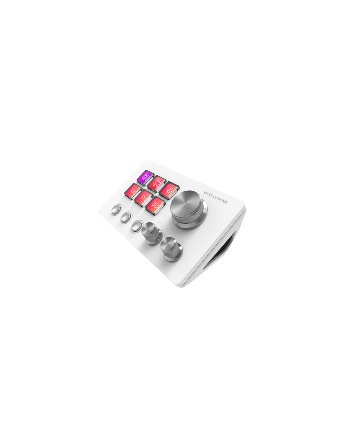 Control DECK Slim Msdtwow 6 Teclas de Acceso Directo LCD 3 Botones 3 Ruedas Multifuncionales Blanco 3