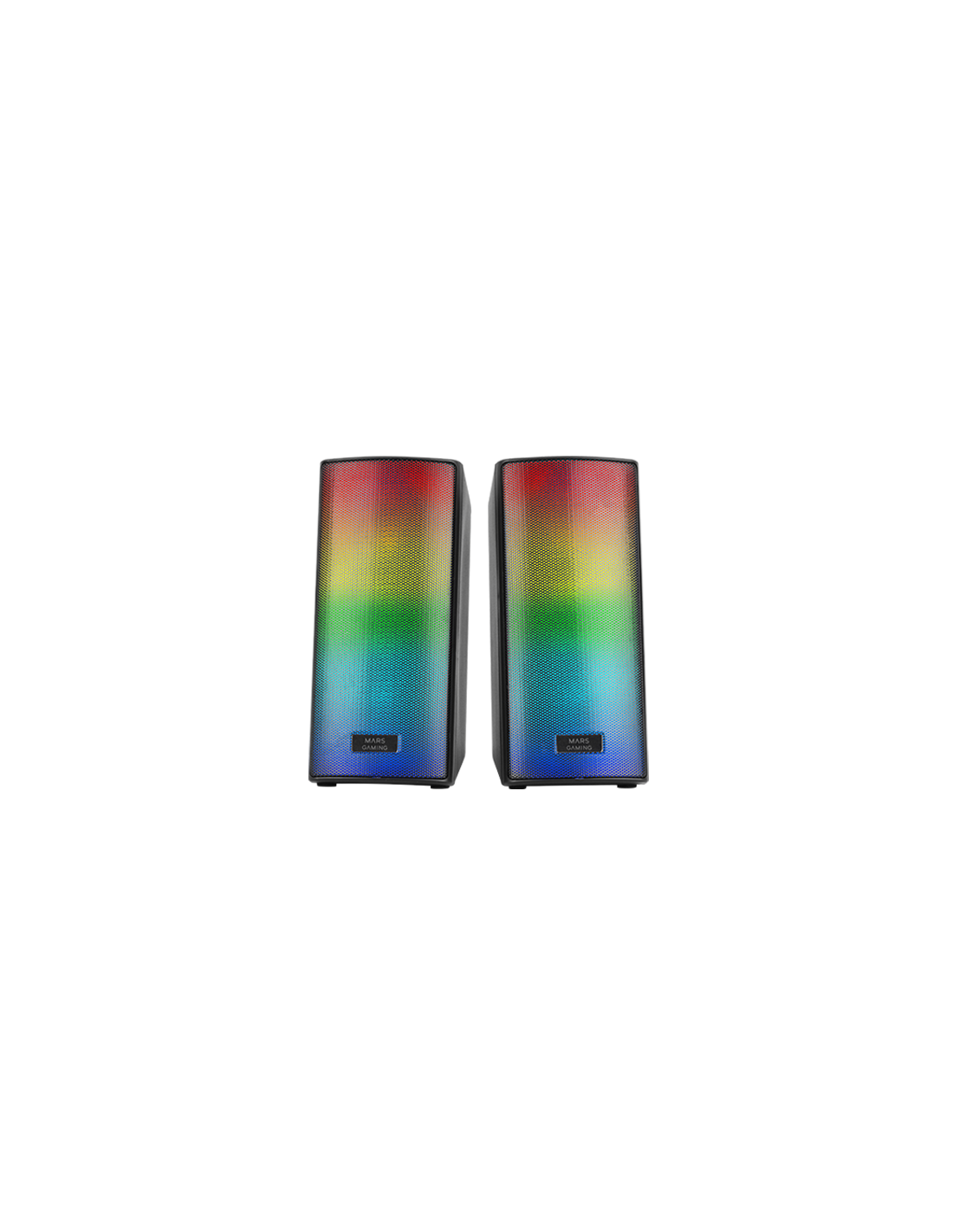 MARS GAMING MSRGB2 — Altavoces Bluetooth 15W con RGB y control táctil — vista detalle 1