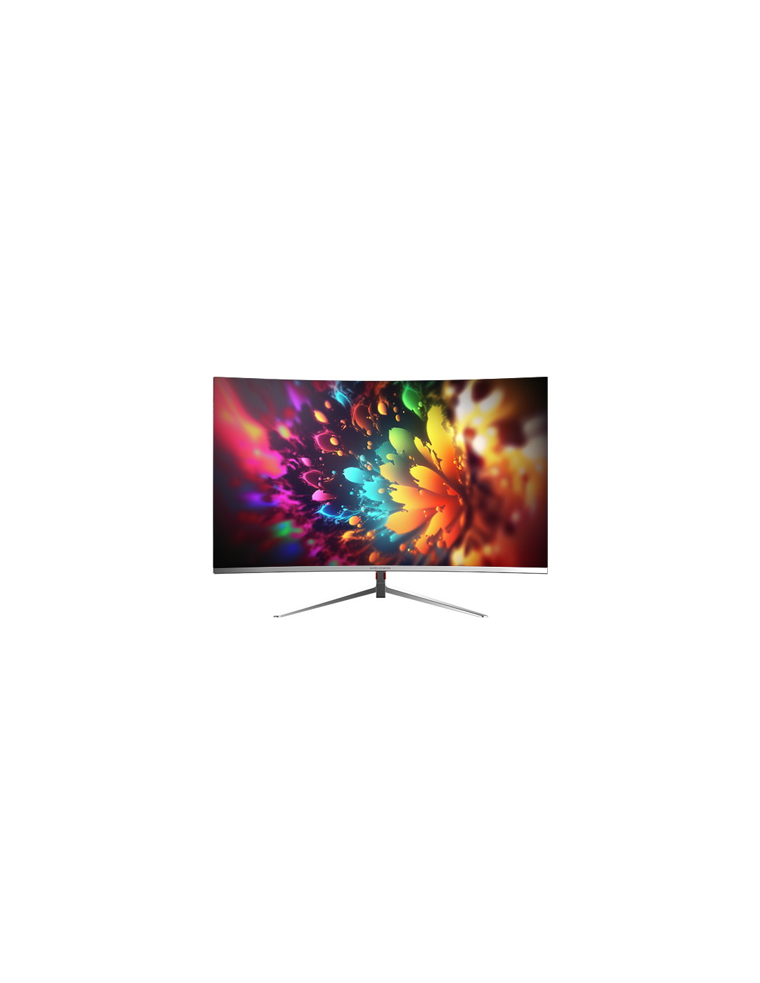 Monitor 27" Curvo DP HDMI MV27 IPS FHD 200Hz 1MS 250cd/m² 1500R VESA 100x100 Blanco — vista detalle 2
